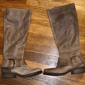 Leather Steve Madden riding boots